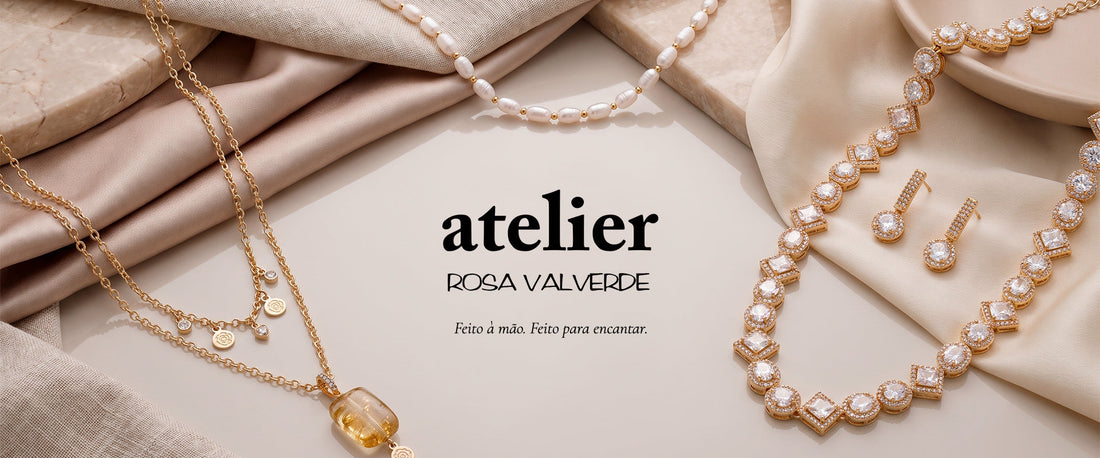 Semijoias artesanais feitas à mão: conheça o Atelier Rosa Valverde