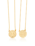 Colar Escapulário São Bento Liso Banho Ouro 18k