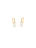 Brinco Argola Cravejada Cristal Redondo Banho Ouro 18k

 Zircônias