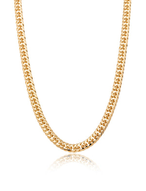 Colar Corrente Maleável Lisa Banho Ouro 18k