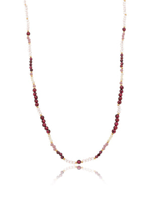 Colar Choker Delicada Banho Ouro 18k Madrepérola Cristal