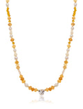 Colar Choker Pingente Coração Banho Ouro 18k Cristal Jade