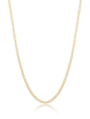 Colar Groumet Delicada Banho Ouro 18K