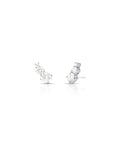 Brinco Earcuff 7MM Prata 925 Moissanite