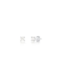 Brinco Ponto De Luz 5MM Prata 925 Moissanite