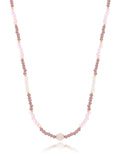 Colar Choker Delicada Banho Ouro 18k Cristal Jade