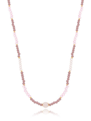 Colar Choker Delicada Banho Ouro 18k Cristal Jade