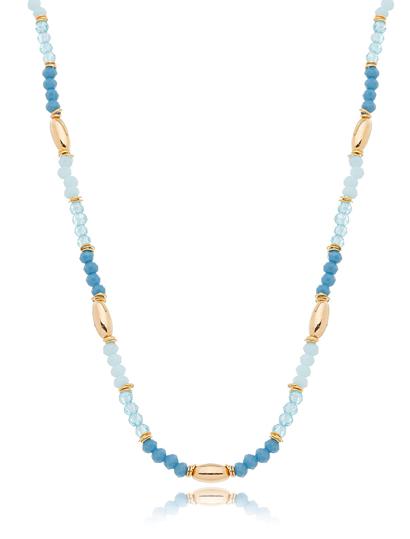 Colar Infantil Delicado Banho Ouro 18k Cristais