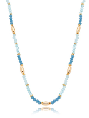 Colar Infantil Delicado Banho Ouro 18k Cristais