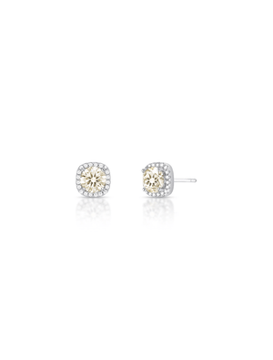 Brinco Delicado 6.5MM Prata 925 Moissanite